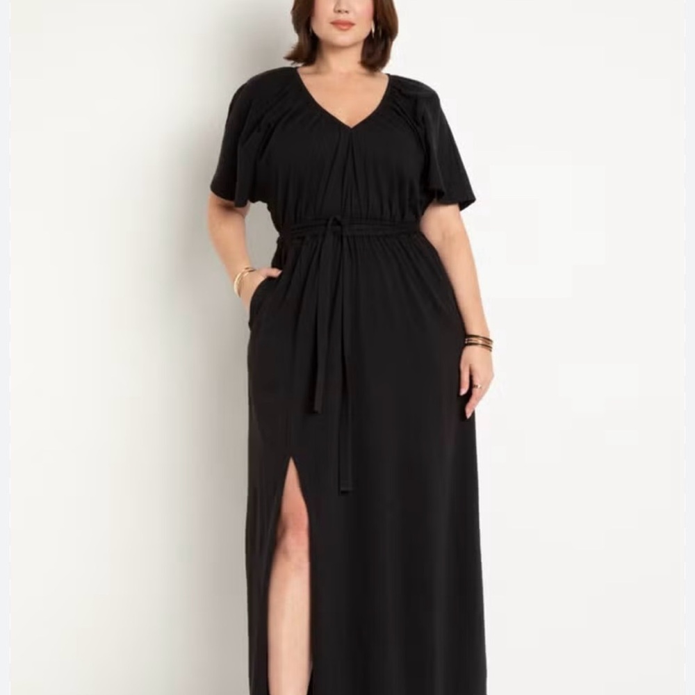 Eloquii Black Maxi Dress